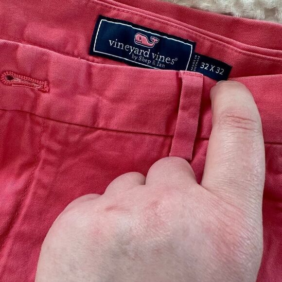 Vineyard Vines Coral Colored Chinos - Picture 3 of 3
